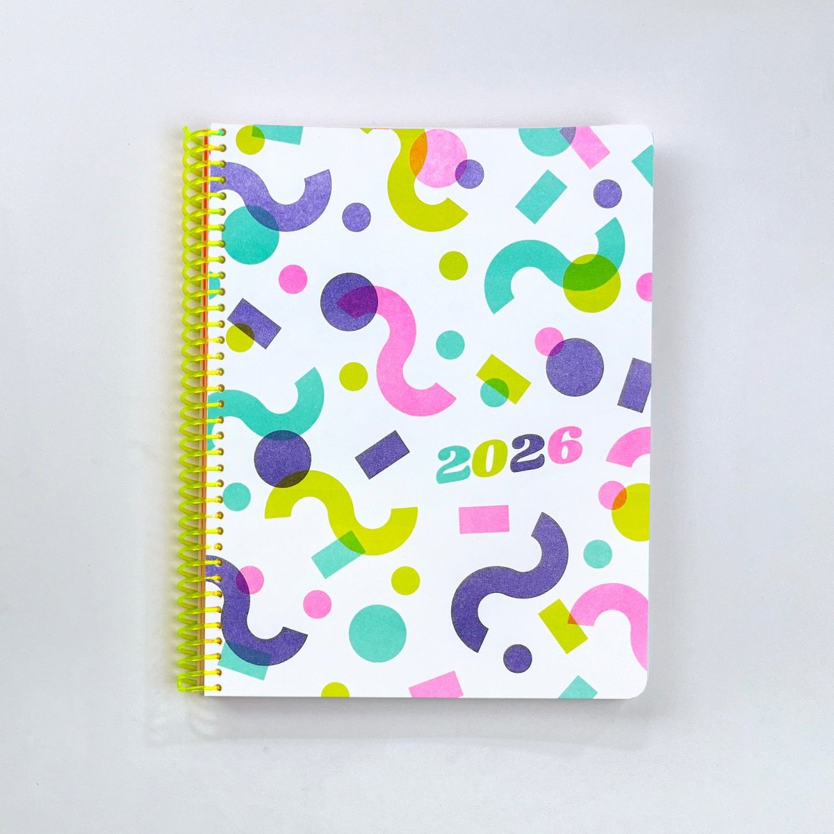 2026 Dated Planner - Riso Printed, 200+ Pages, Spiral Bound - Next Chapter Studio