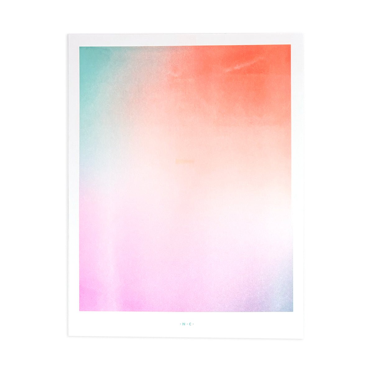 Aura 10 - October - Risograph Art Print - Next Chapter Studio