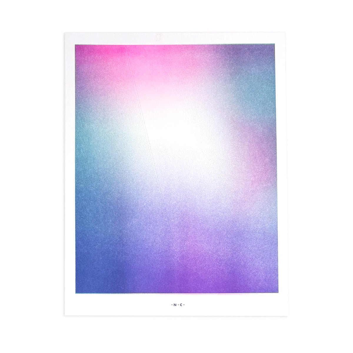Aura 12 - December - Risograph Art Print - Next Chapter Studio