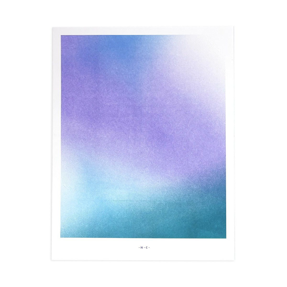 Aura 3 - January - Risograph Art Print - Next Chapter Studio