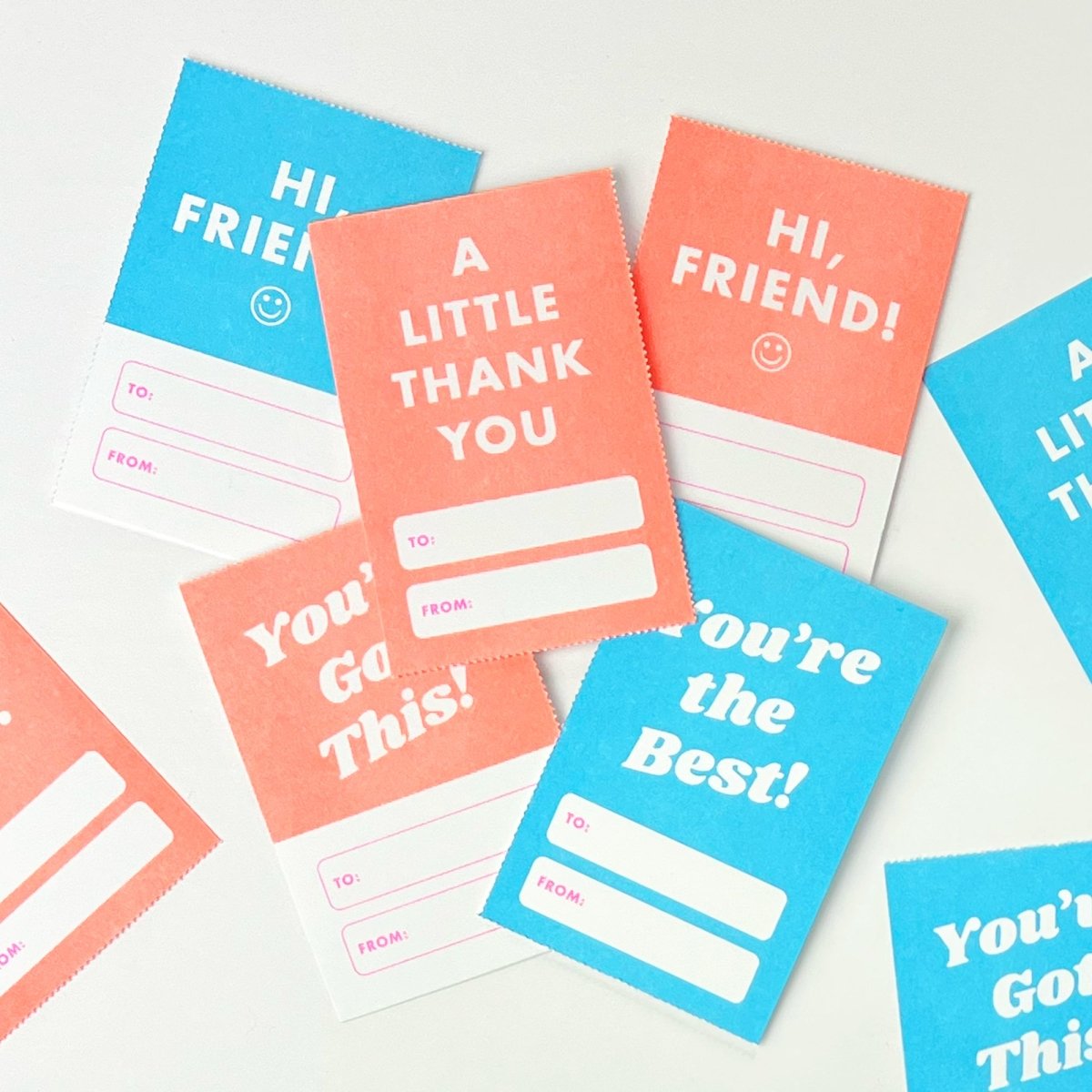 Everyday Tear Away Mini Cards - set of 16 - Next Chapter Studio