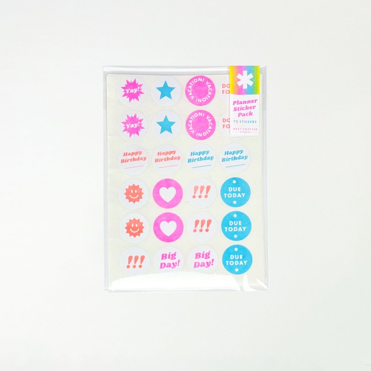Planner Sticker Pack - Calendar - Next Chapter Studio