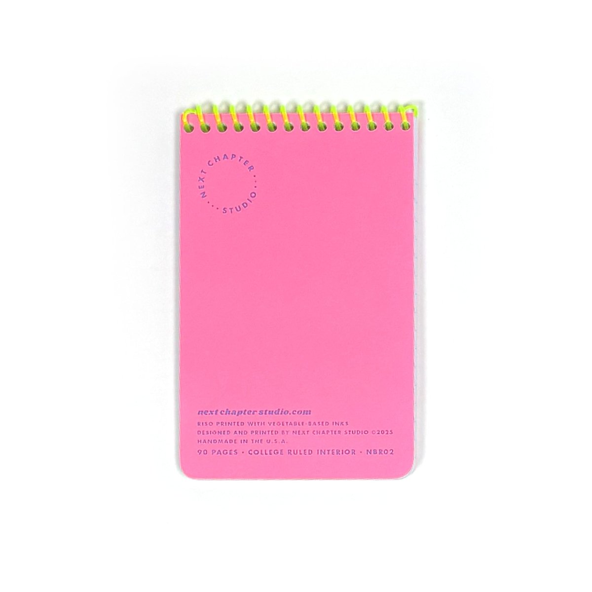 Risograph Reporter's Notebook - Next Chapter Studio