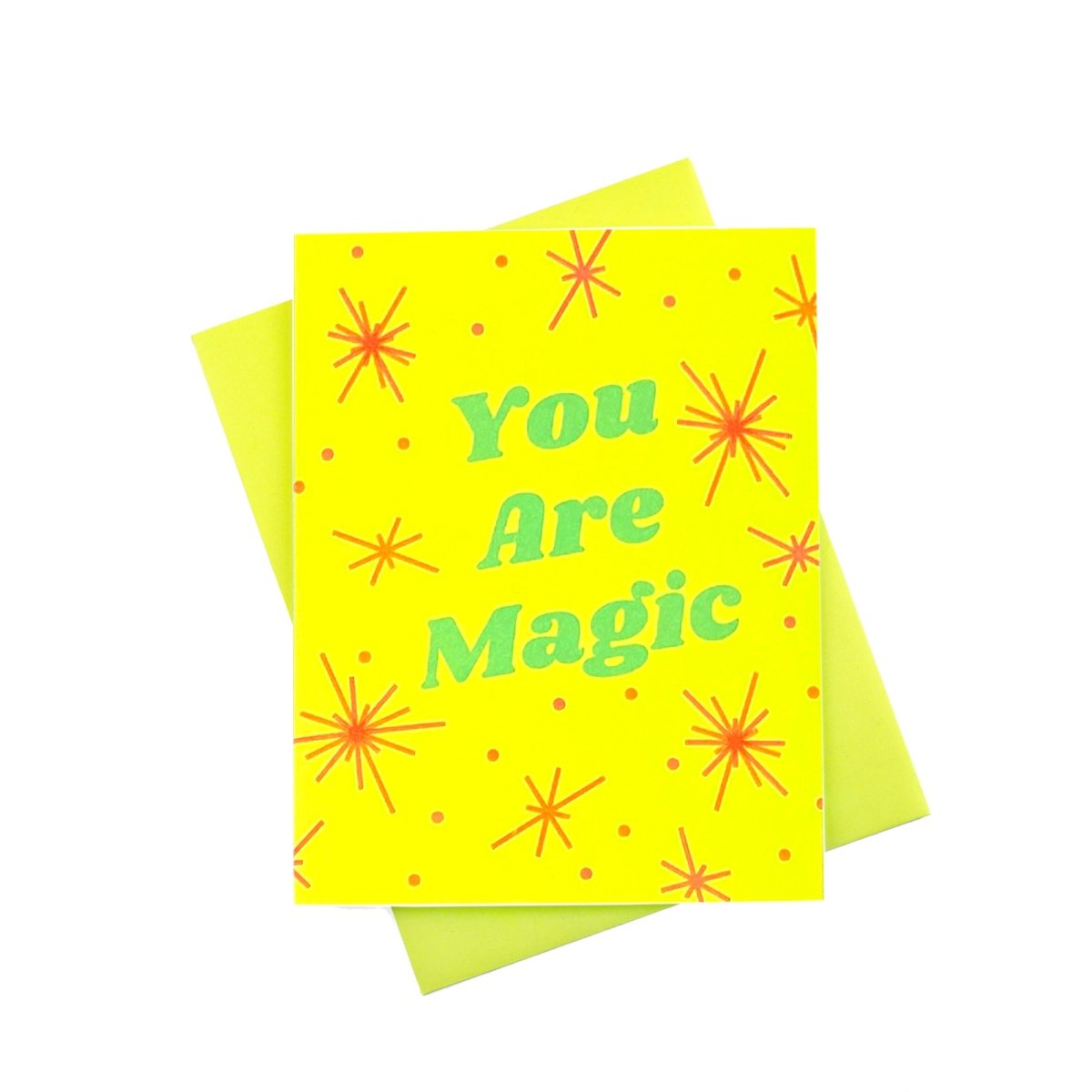 "You Are Magic" Encouragement Risograph Card - Next Chapter Studio
