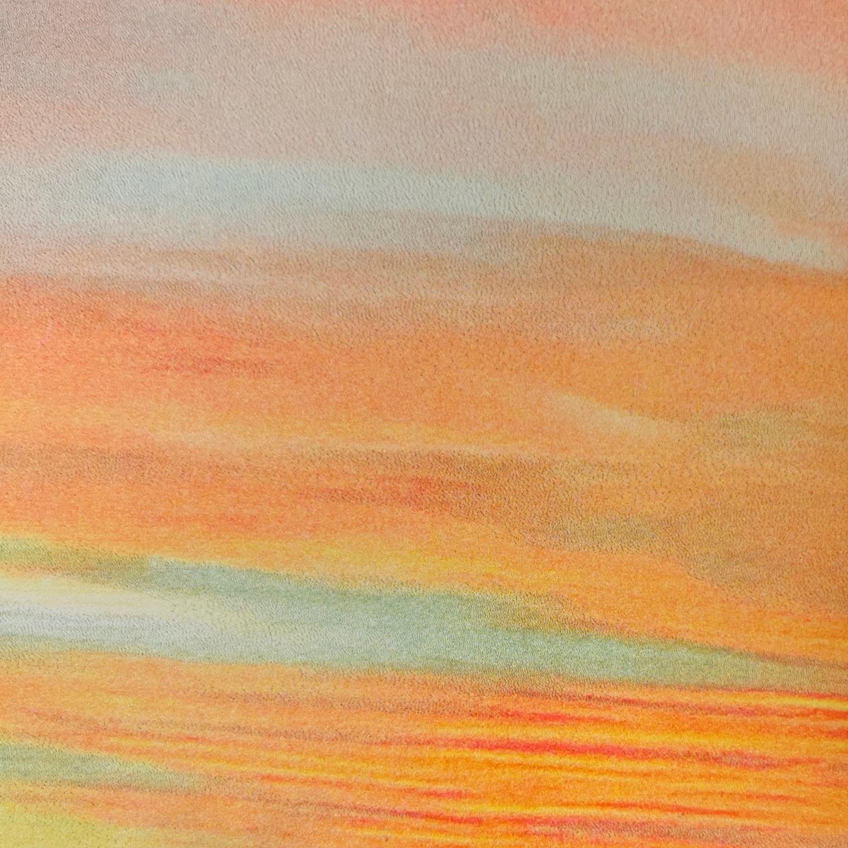 Sunset Series #4 - Risograph Art Print - Next Chapter Studio