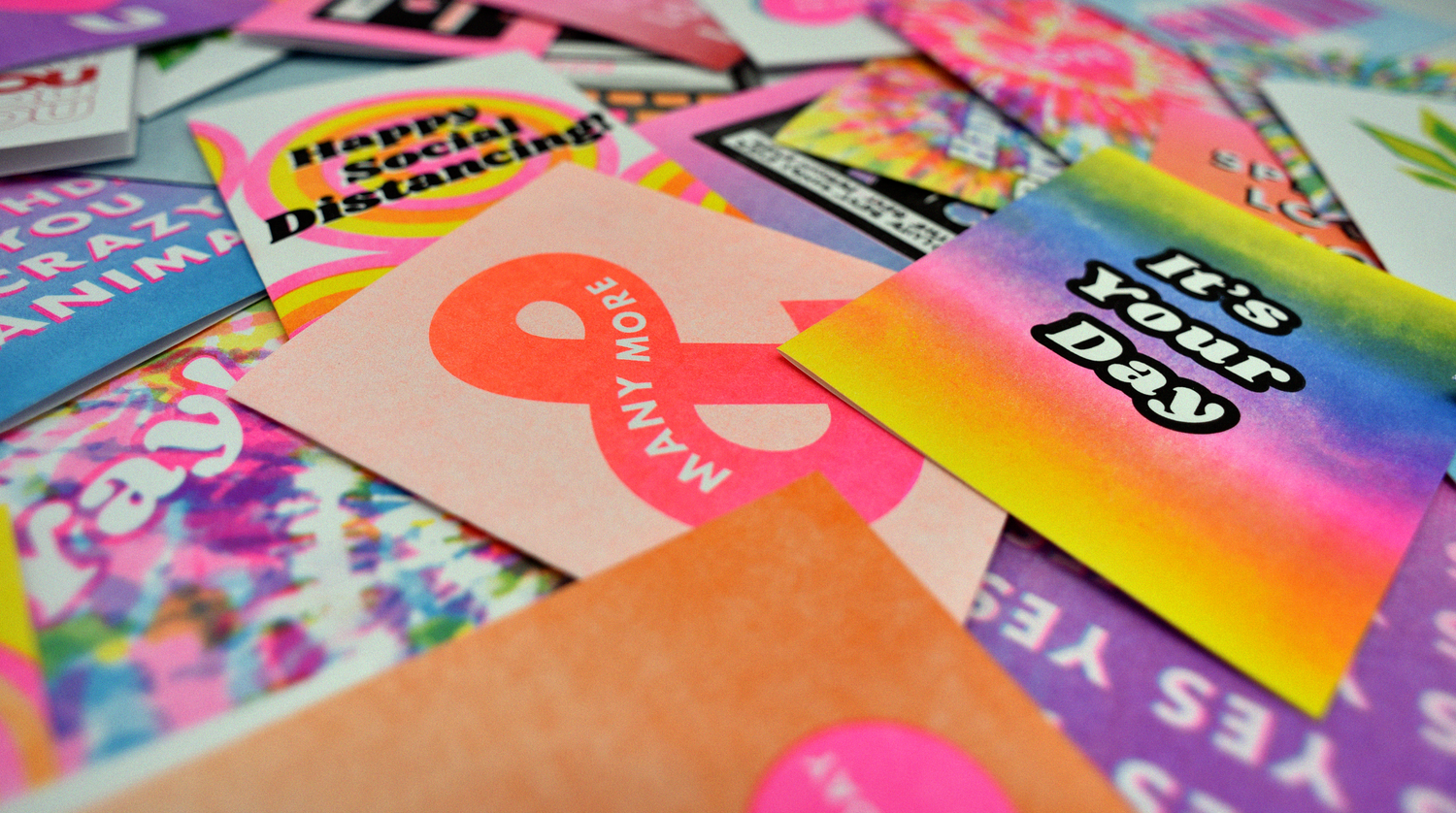 Best Selling Risograph Cards | Next Chapter Studio