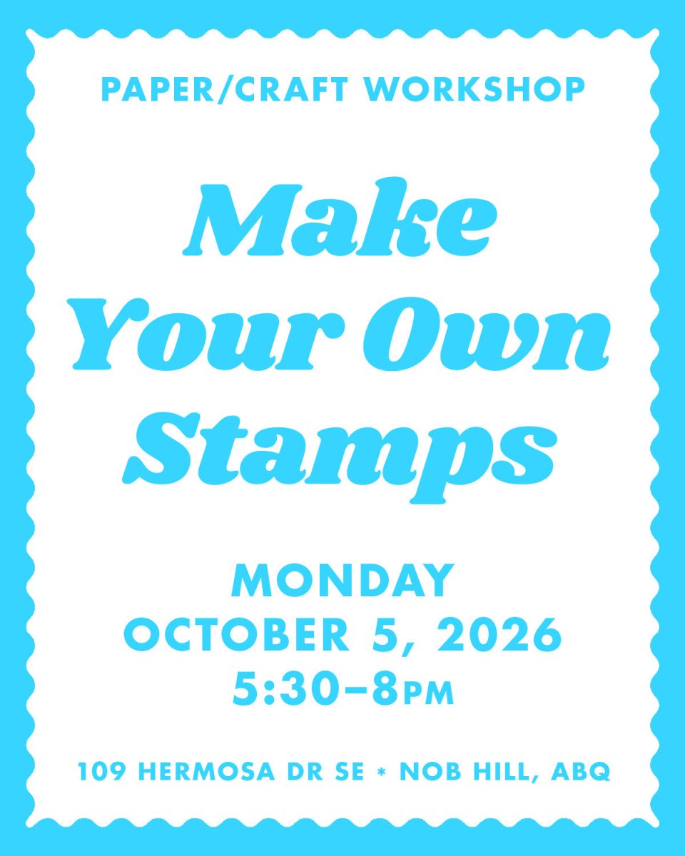10/5/26 DIY Stamps - Paper People Workshop - Next Chapter Studio