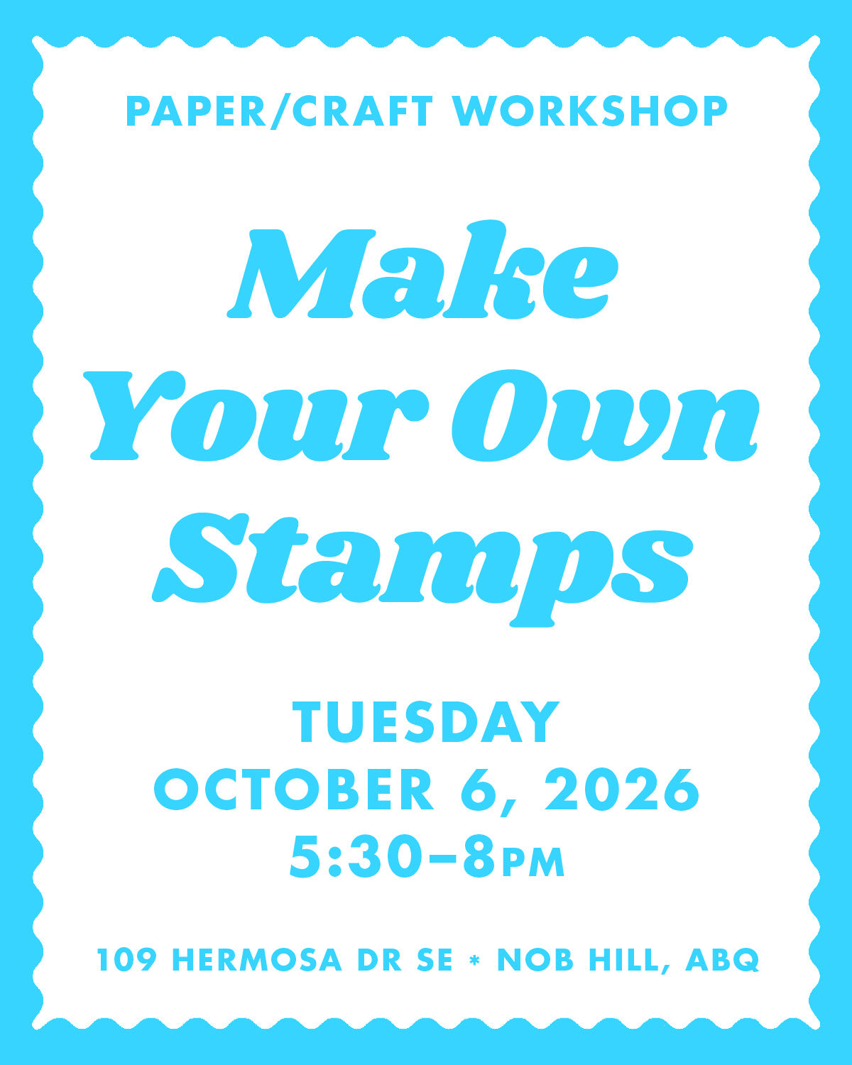 10/6/26 DIY Stamps - Paper People Workshop
