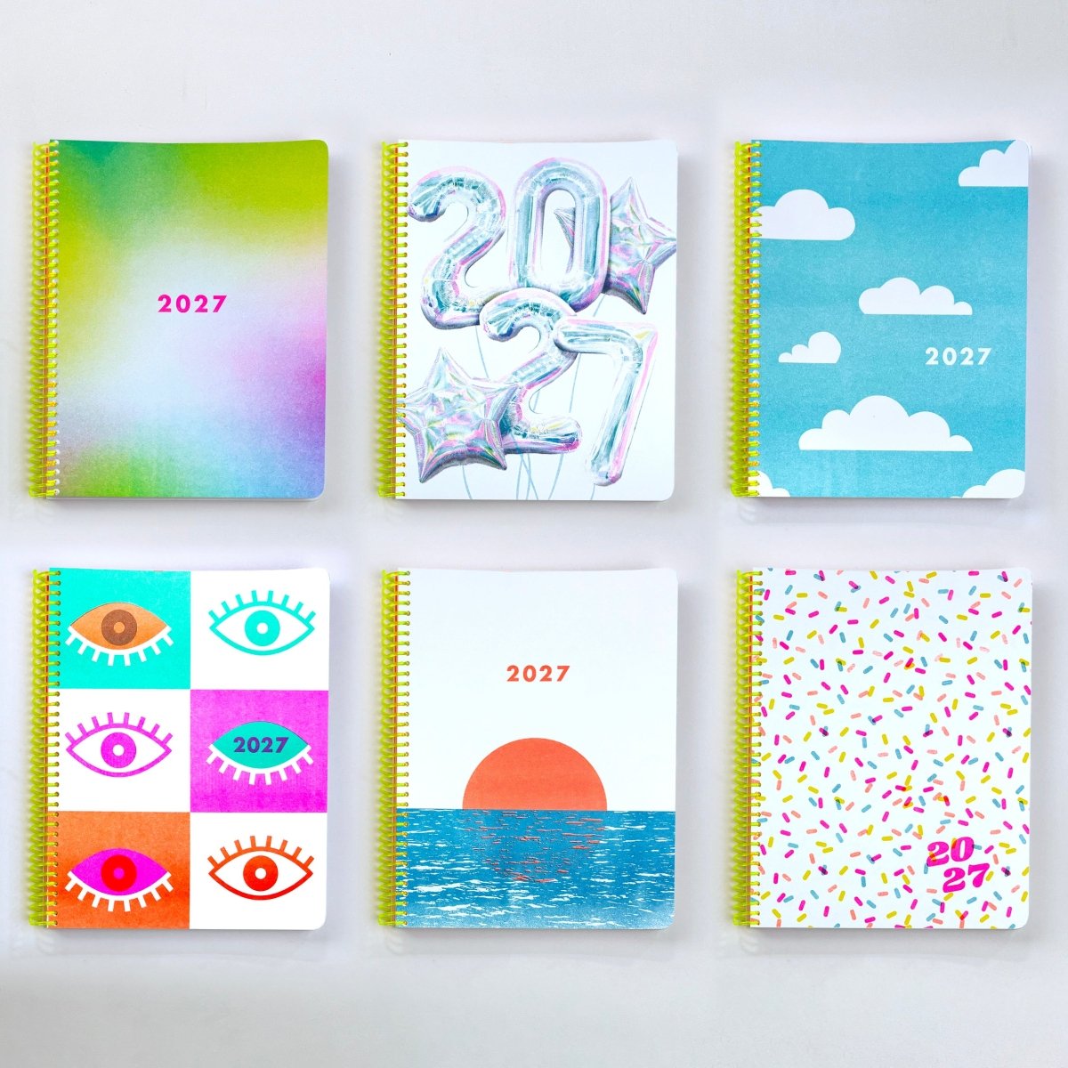 2027 Dated Planner - Riso Printed, 200+ Pages, Spiral Bound - Next Chapter Studio