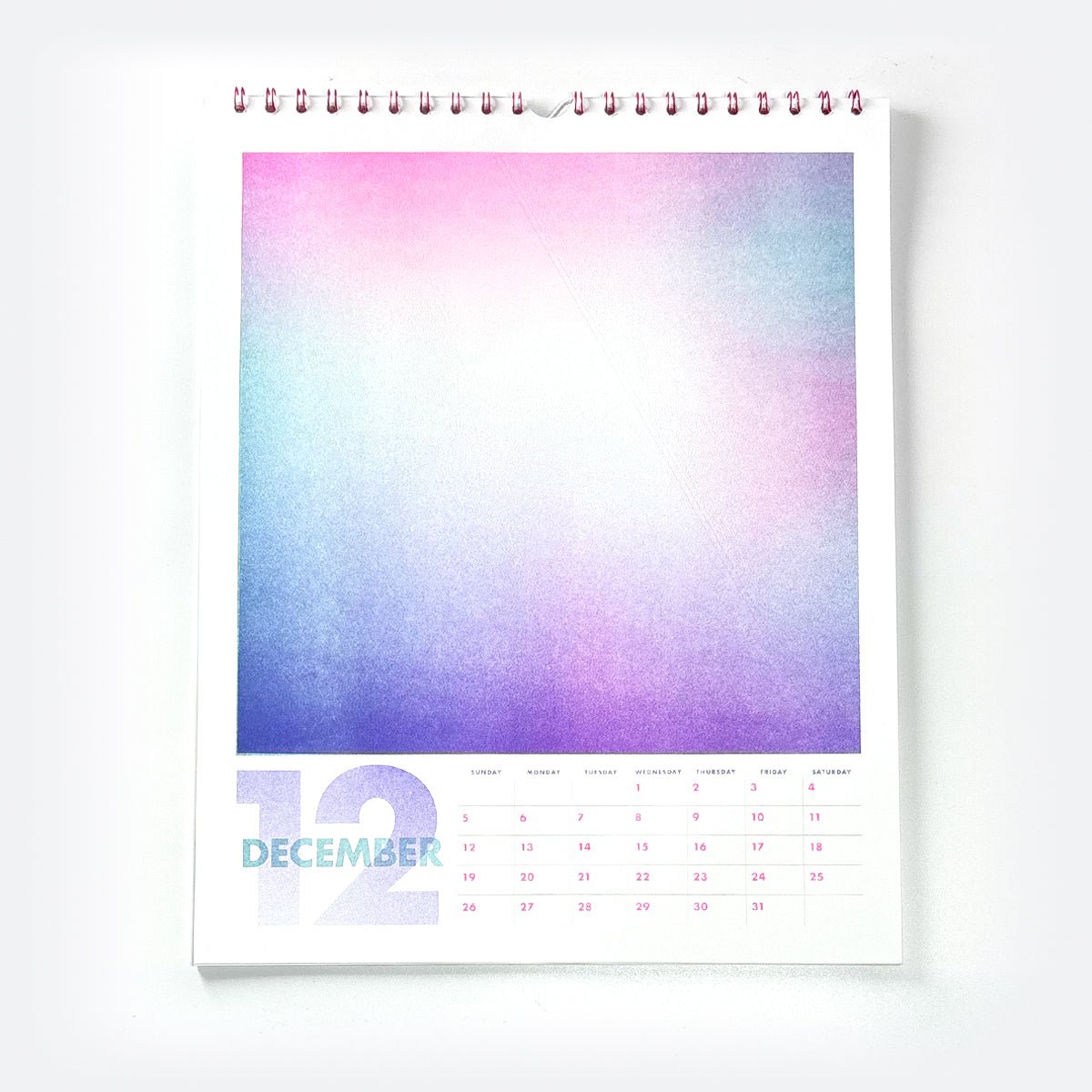 2027 Risograph Wall Calendar - Aura - Next Chapter Studio