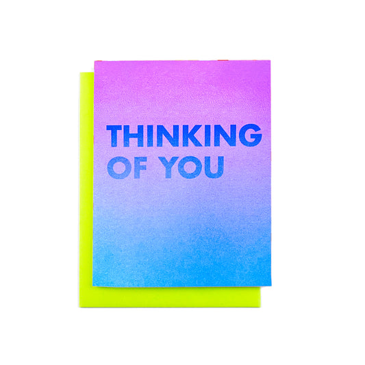 "Thinking of You" - Sympathy Card