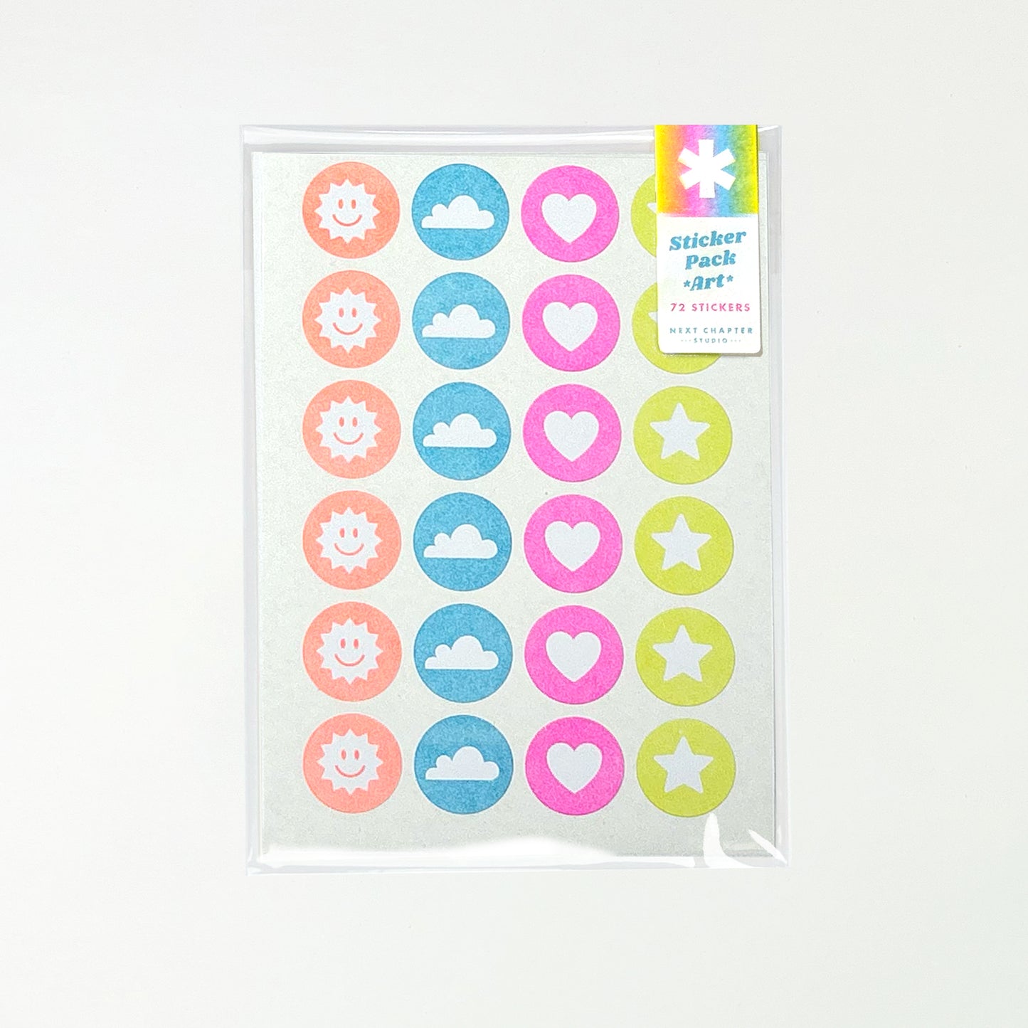 Sticker Pack - 1" Circles - Art