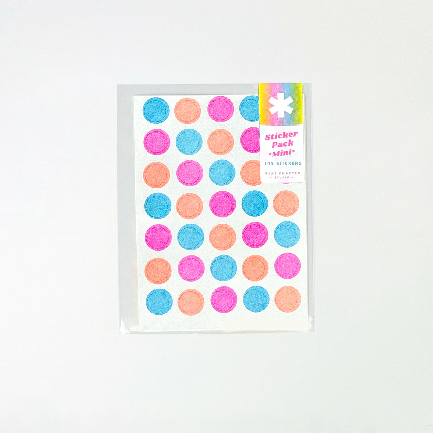 Mini Sticker Pack - .5" circles