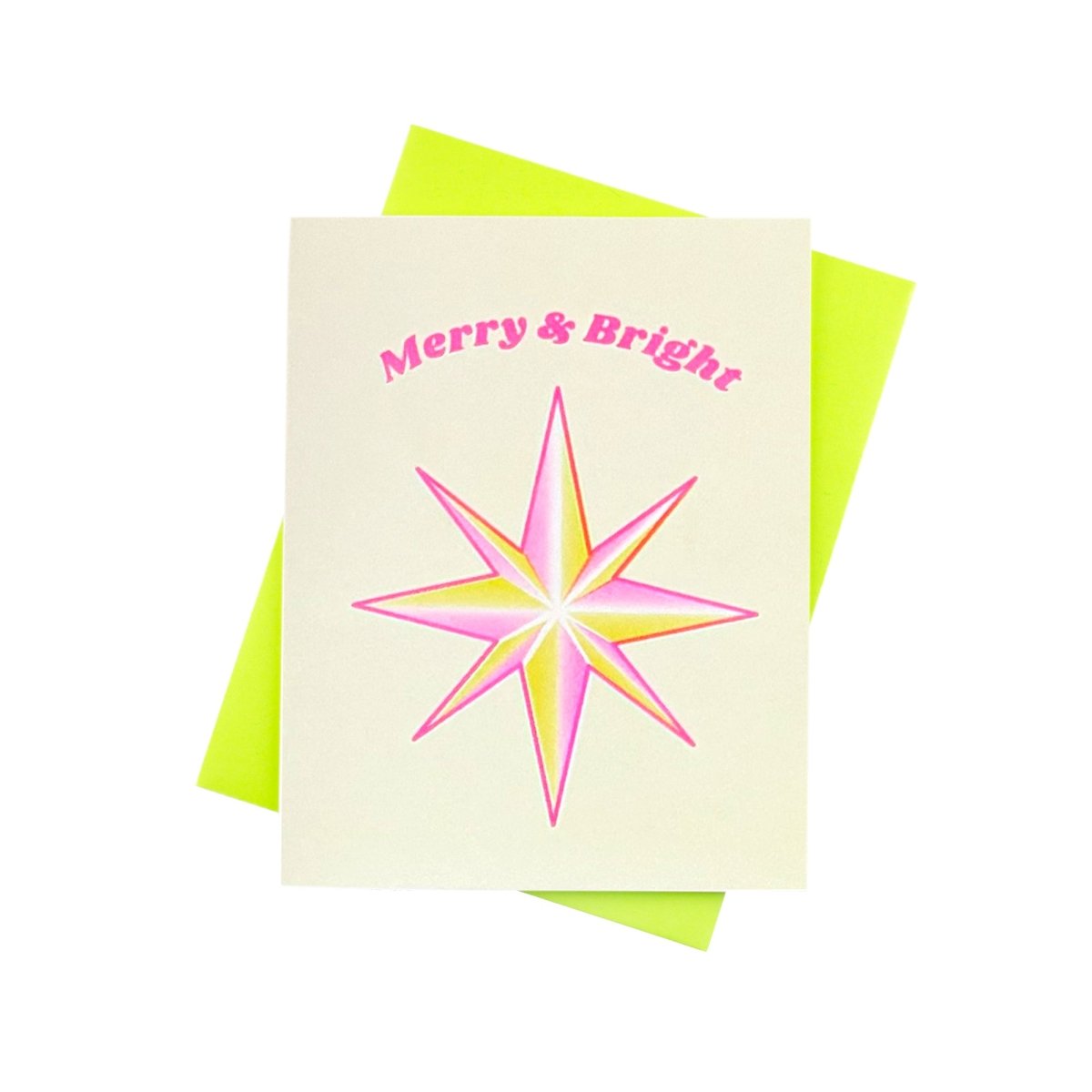 Holiday Gradient Icons - Variety Pack - Risograph Greeting Cards - Next Chapter Studio