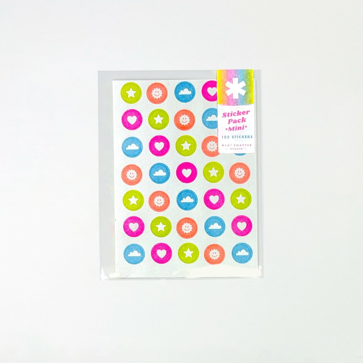Mini Sticker Pack - .5" circles - Next Chapter Studio