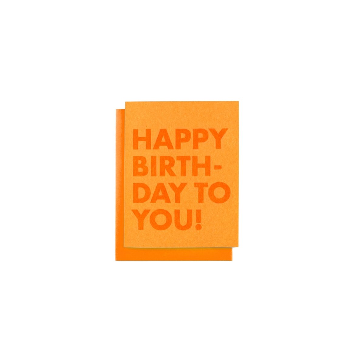 Monochromatic Everyday Phrases - MINI Risograph Card - Next Chapter Studio