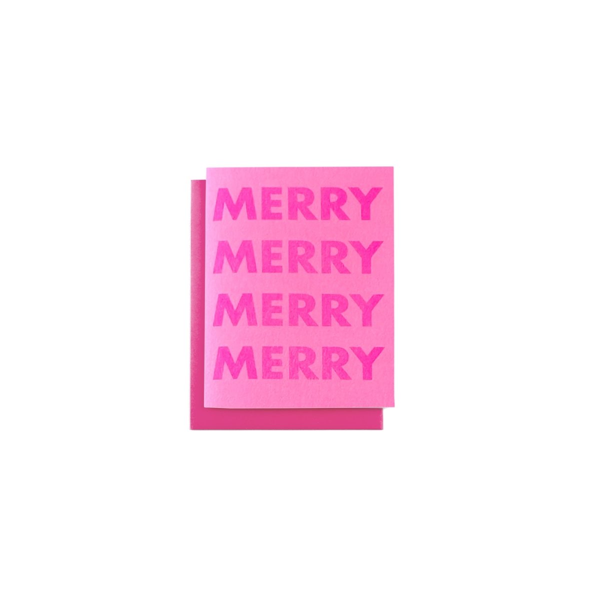 Monochromatic Holiday Repeats - MINI Risograph Card - Next Chapter Studio