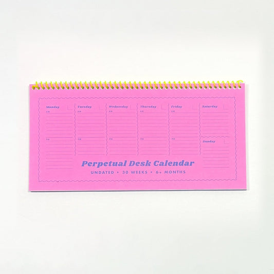 Perpetual Desk Calendar - Undated - Next Chapter Studio