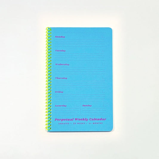 Perpetual Weekly Calendar - Undated - Next Chapter Studio
