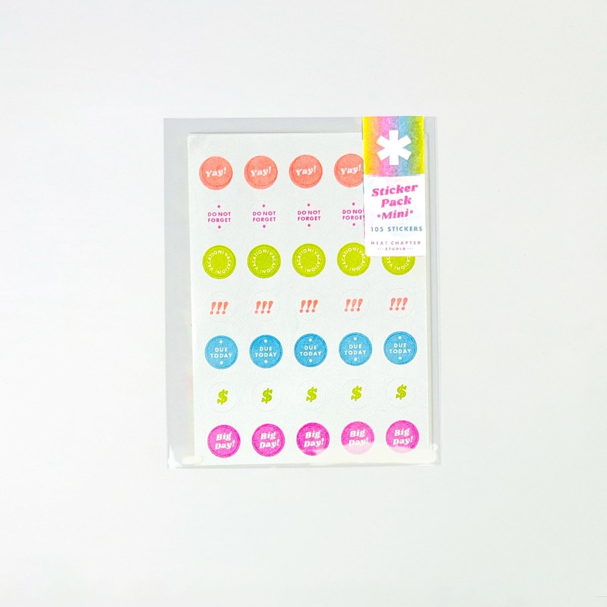 Planner Sticker Pack - Calendar - Next Chapter Studio