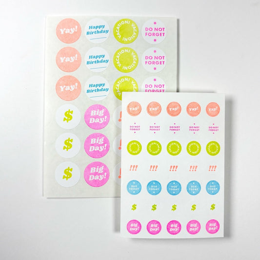 Planner Sticker Pack - Calendar - Next Chapter Studio
