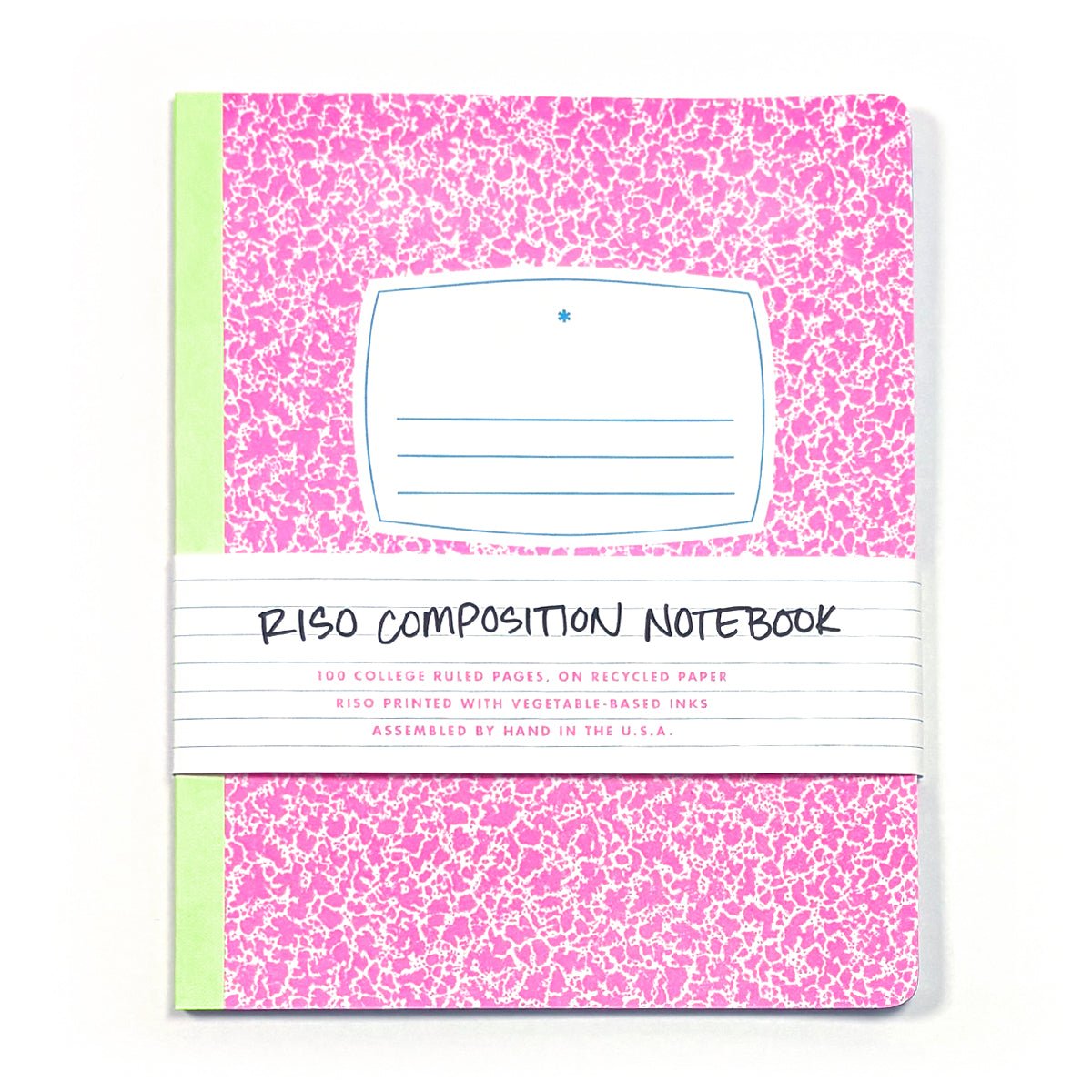 Risograph Composition Notebooks - Next Chapter Studio