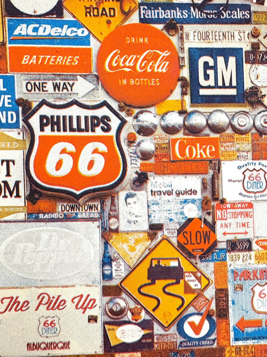Route 66 Diner Signs, Albuquerque - Carol M. Highsmith’s America Project - Risograph Art Print - Next Chapter Studio
