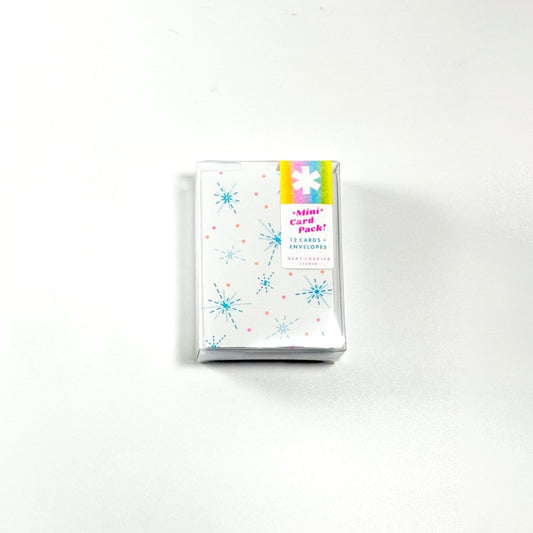 Snowflakes - MINI Risograph Card - Next Chapter Studio