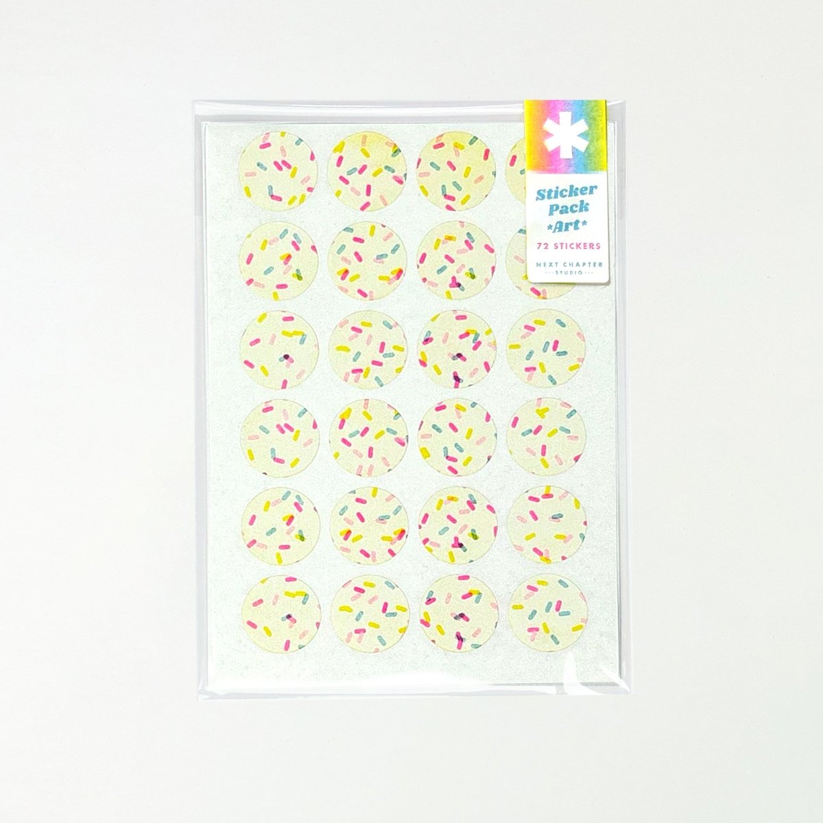 Sticker Pack - 1" Circles - Art - Next Chapter Studio