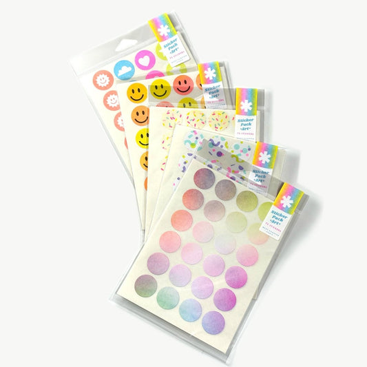 Sticker Pack - 1" Circles - Art - Next Chapter Studio
