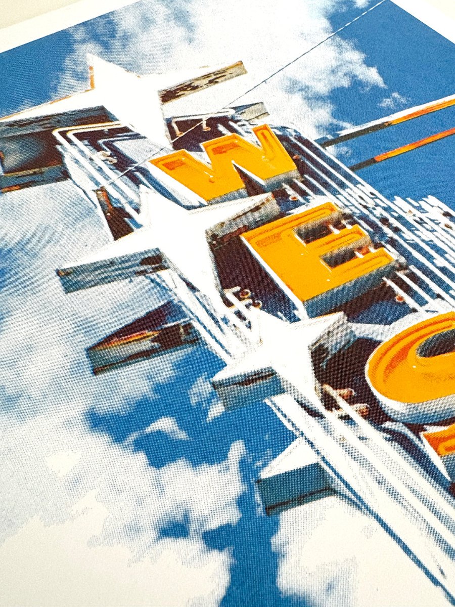West Theater, Grants, New Mexico - John Margolies Roadside America Photograph Archive - Risograph Art Print - Next Chapter Studio