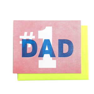 #1 Dad - Father's Day Greeting Card - Next Chapter Studio