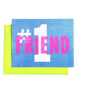 #1 Friend - Greeting Card - Next Chapter Studio