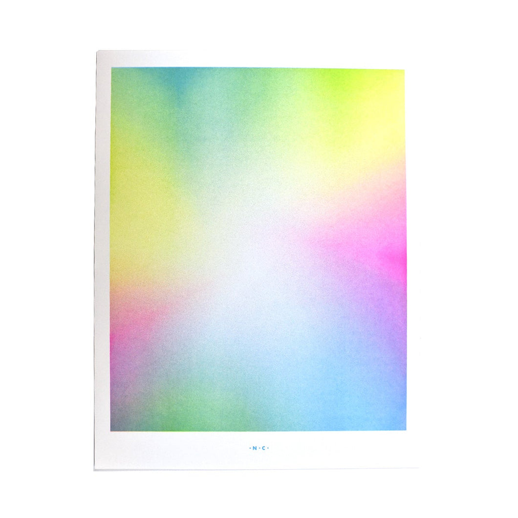 Aura 1 - Risograph Art Print - Next Chapter Studio