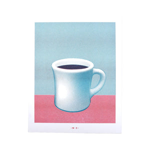 Coffee Mug - Risograph Art Print - Next Chapter Studio