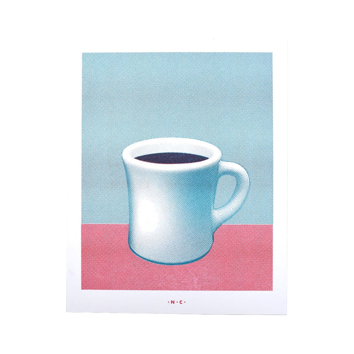 Coffee Mug - Risograph Art Print - Next Chapter Studio