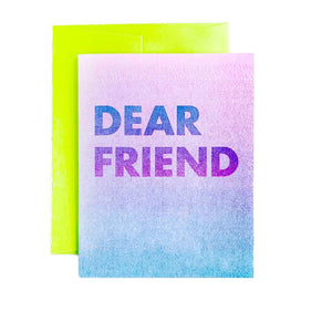 "Dear Friend" - Sympathy and Apology Card - Next Chapter Studio