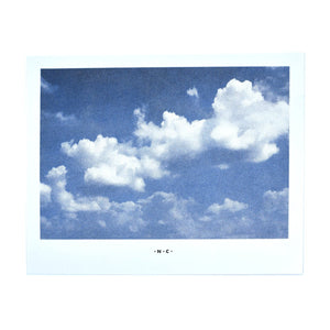 "Duotone Clouds" Half-tone Risograph Print - Next Chapter Studio