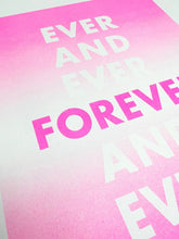 Forever and Ever - Art Risograph Print - Next Chapter Studio