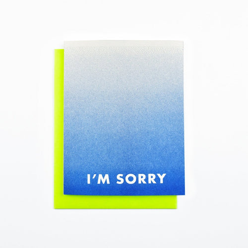 I'm Sorry - Condolences Greeting Card - Next Chapter Studio
