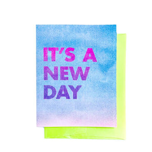 "It's a New Day" - Sympathy Card - Next Chapter Studio