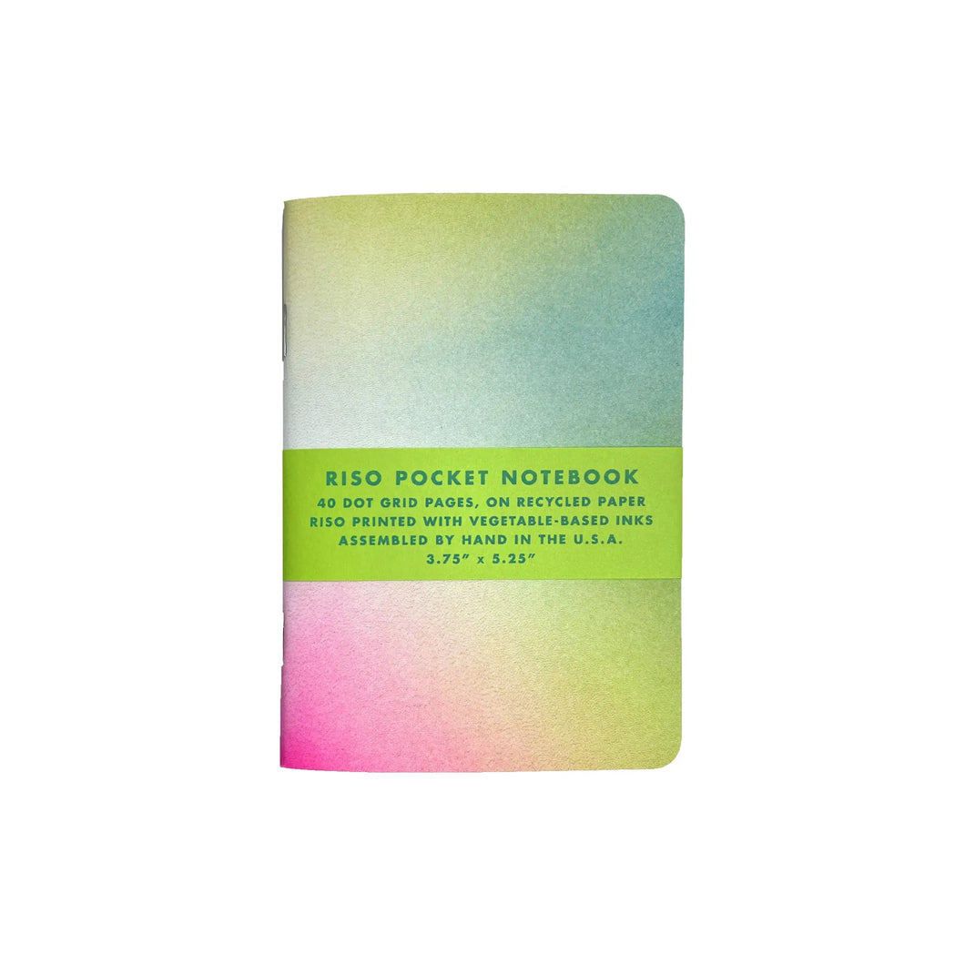 Risograph Pocket Notebook - Aura - Next Chapter Studio
