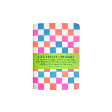 Risograph Pocket Notebook - Checkers - Next Chapter Studio