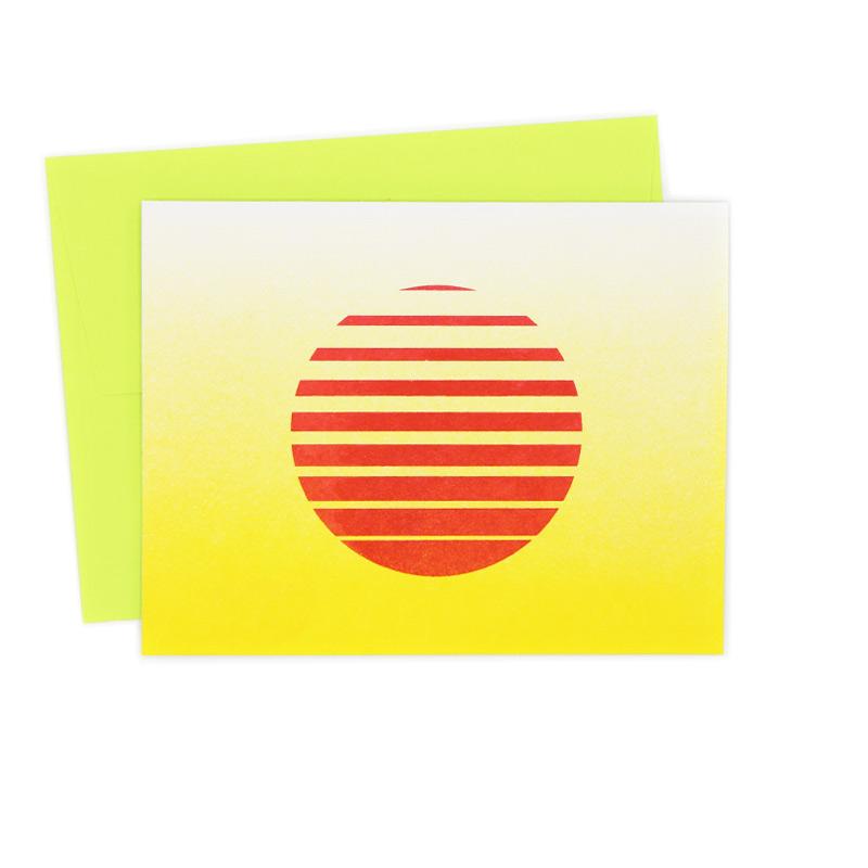 Sunset Greeting Card - Next Chapter Studio
